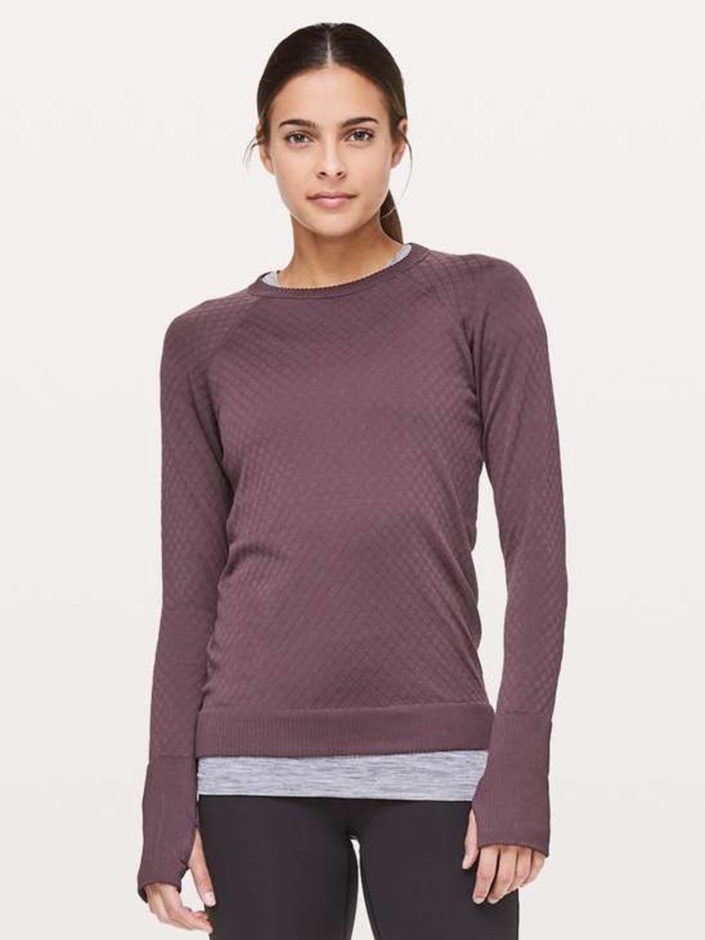 Lululemon Rest Less Pullover Long Sleeve Shirt in Artic Plum